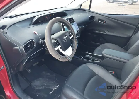 2017 Toyota Prius Four from USA, damaged, VIN JTDKARFU2H3542179